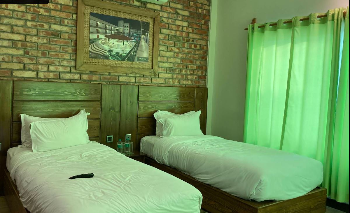 Garden twin room